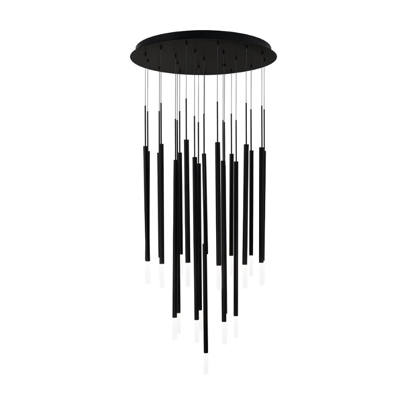 dweLED PD-69405R1 Viggo Round 5-lt 17″ LED Pendant