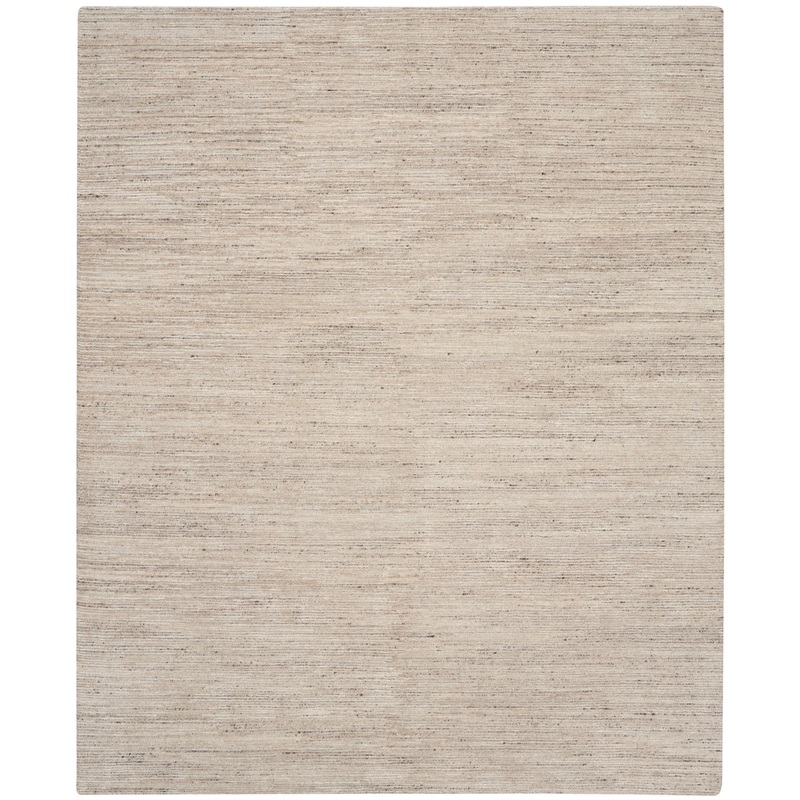 Nourison Ocean 7’9″ x 9’9″ Sand Modern Indoor Rug