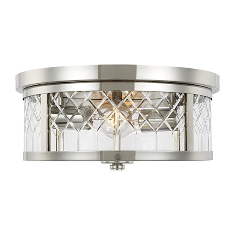 Visual Comfort AF1072 Alec 2-lt 13″ Flush Mount