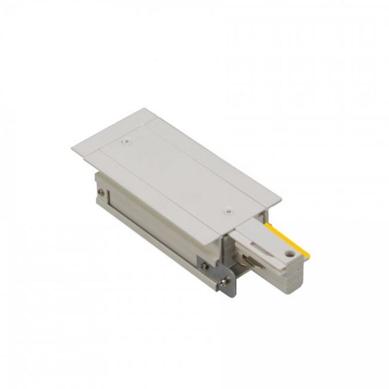 WAC WEDL-RT-7A W System Flanged Recessed Track Current Limiter – Left, 120V