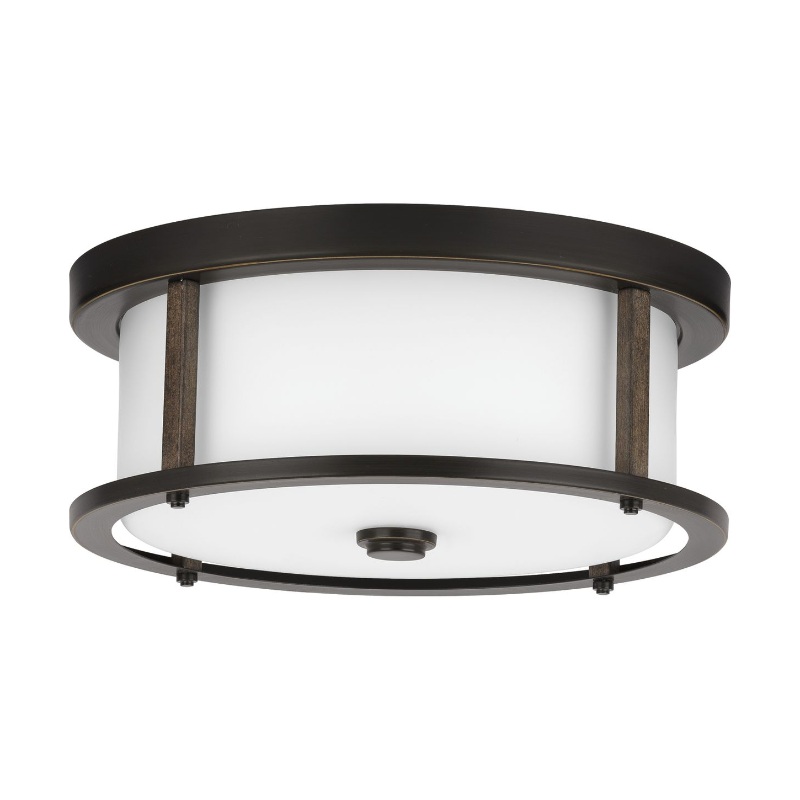 Progress P350144 Mast 2-lt 13″ Flush Mount