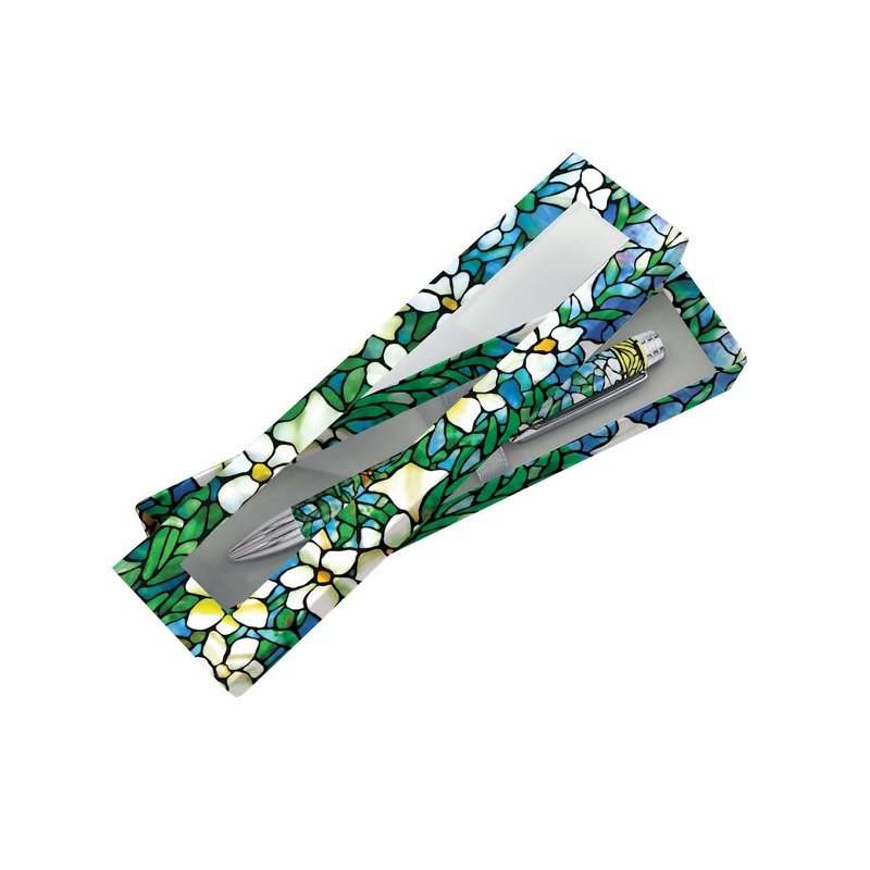Writing Pen – Tiffany Field of Lilies – Gift Boxed