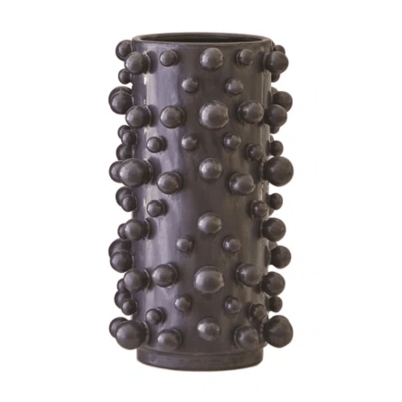 Black Molecule Vase