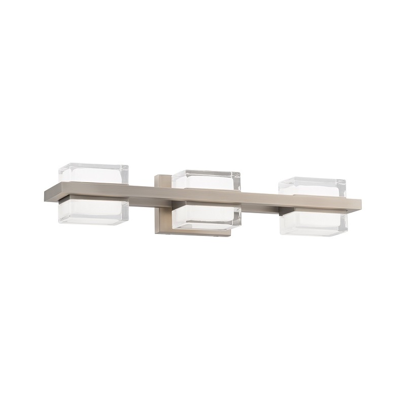 dweLED WS-77424 Interlok 3-lt 24″ LED Bath Vanity