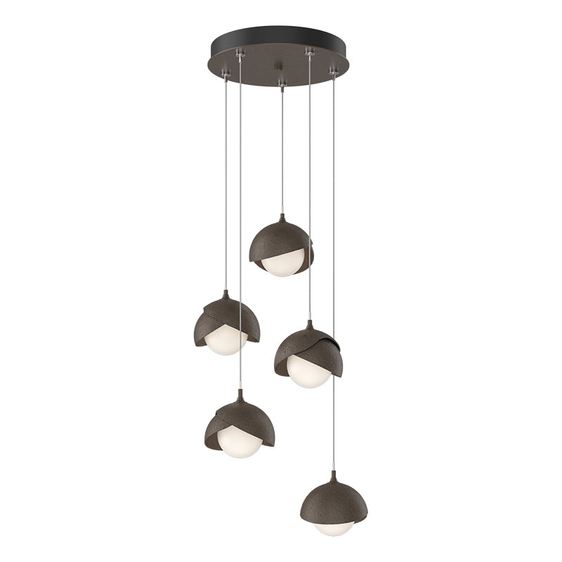 Hubbardton Forge 131125 Brooklyn 5-lt 16″ LED Pendant