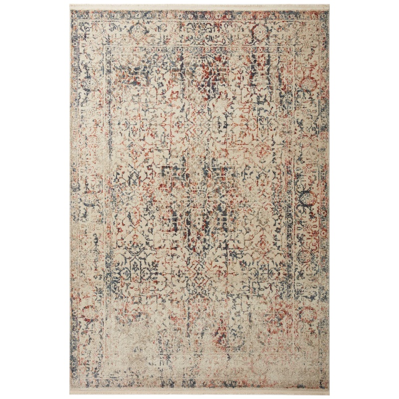 Magnolia Home by Joanna Gaines x Loloi Janey Rug | Ivory / Multi