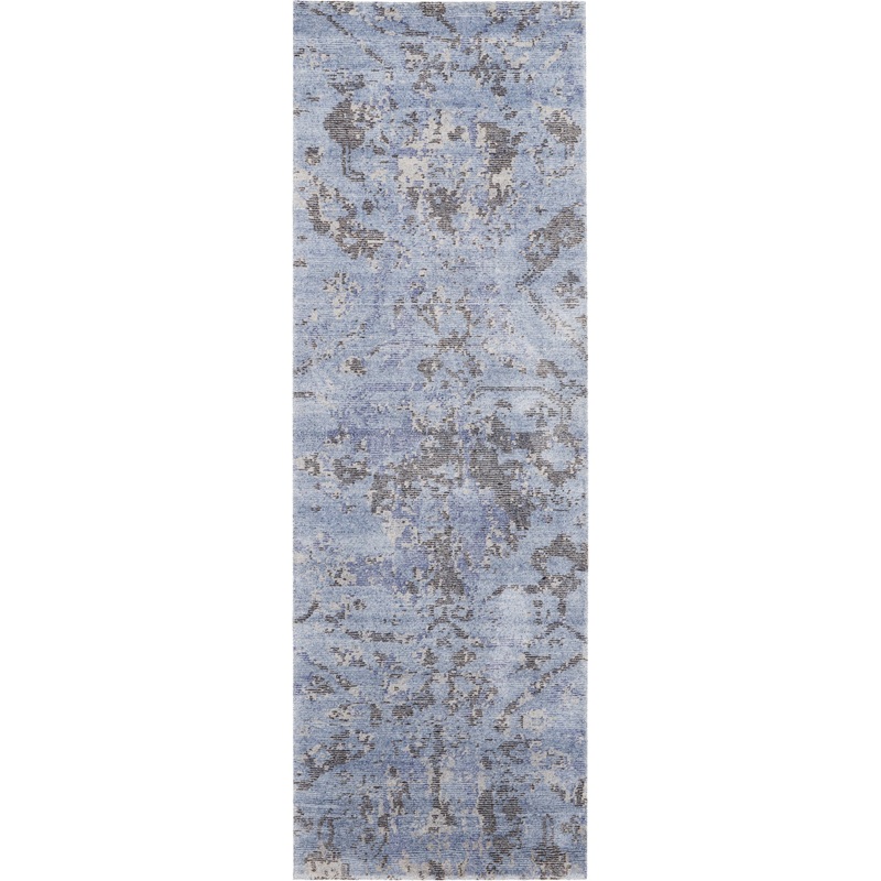 Nourison Lucent 2’3″ x 8′ Sky Modern Indoor Rug