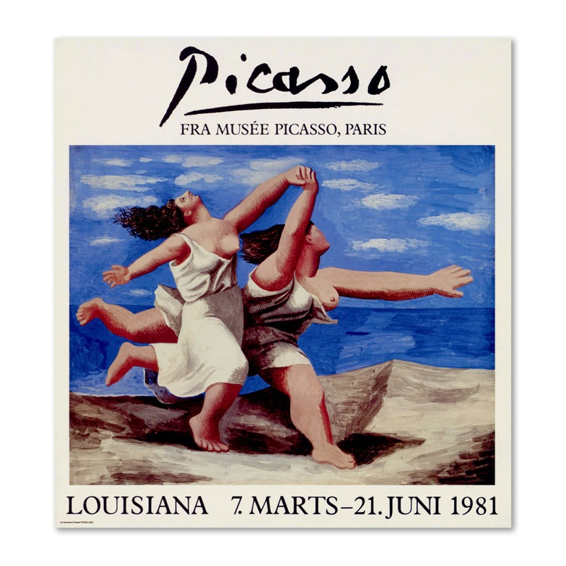 Pablo Picasso  Deus femmes courant sur la plage (La course) – Two running women on the beach (The Race) (1922)