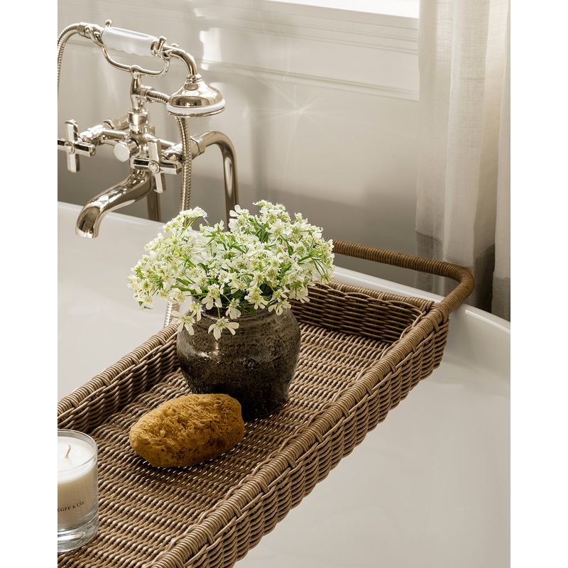 Pickens Rattan Bath Caddy