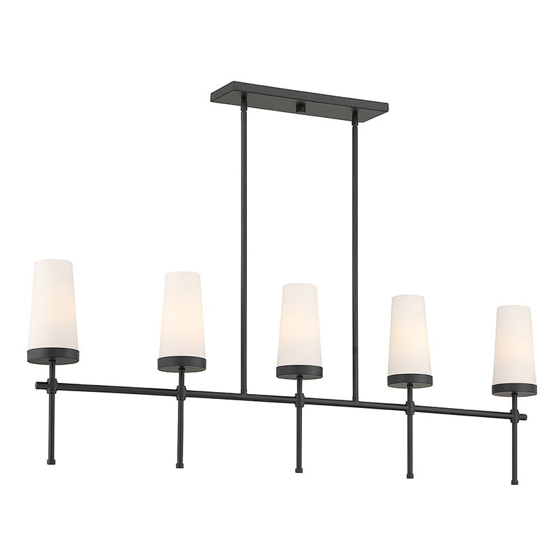 Savoy House 1-2803-5 Haynes 5-lt 48″ Linear Chandelier
