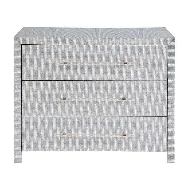 Textured Seagrass Chest