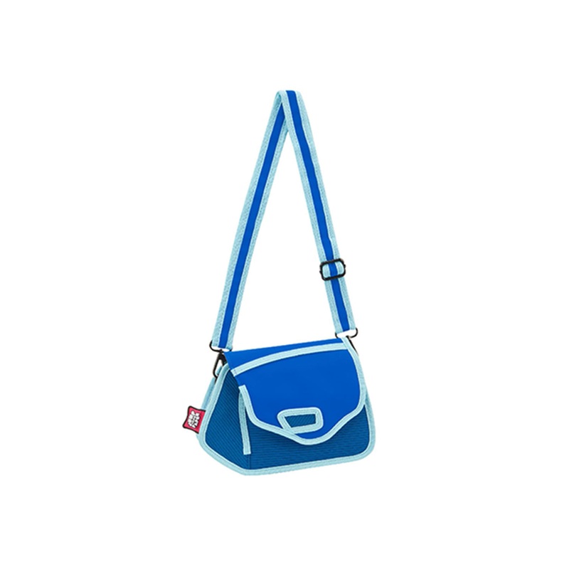2D Shoulder Bag CLICKY Aqua Sky Blue
