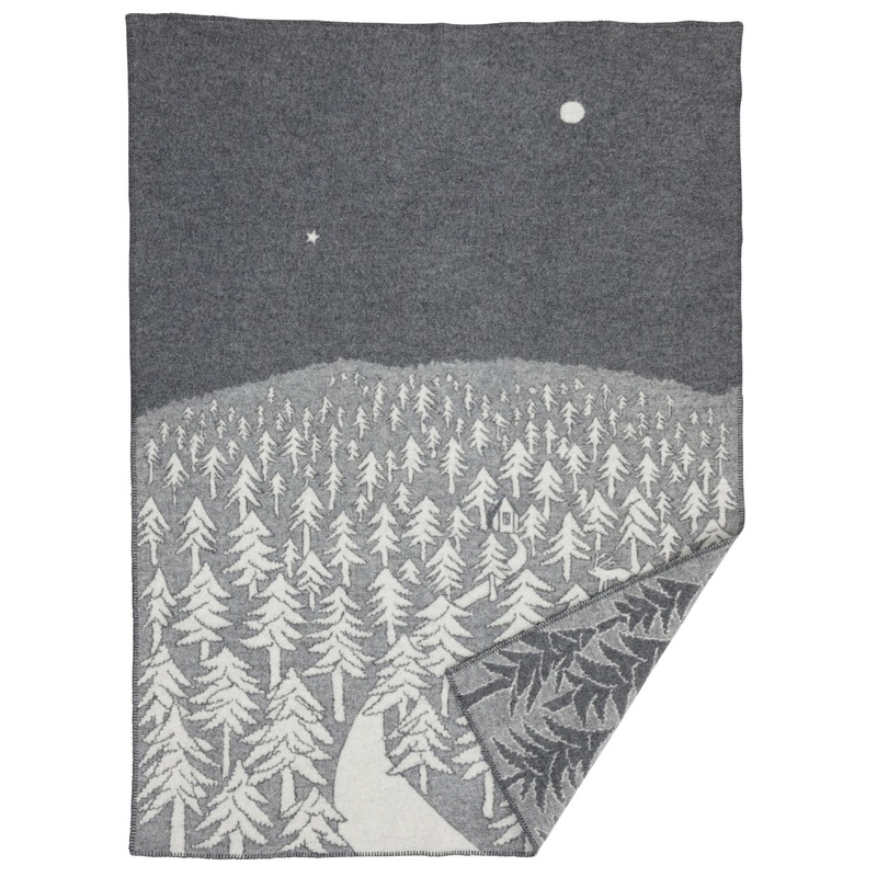 House in the Forest Lambswool Blanket, Four Color Variants