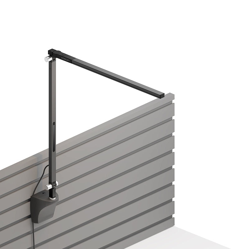 Koncept AR1100 Z-Bar Solo Mini LED Desk Lamp, Slatwall Mount