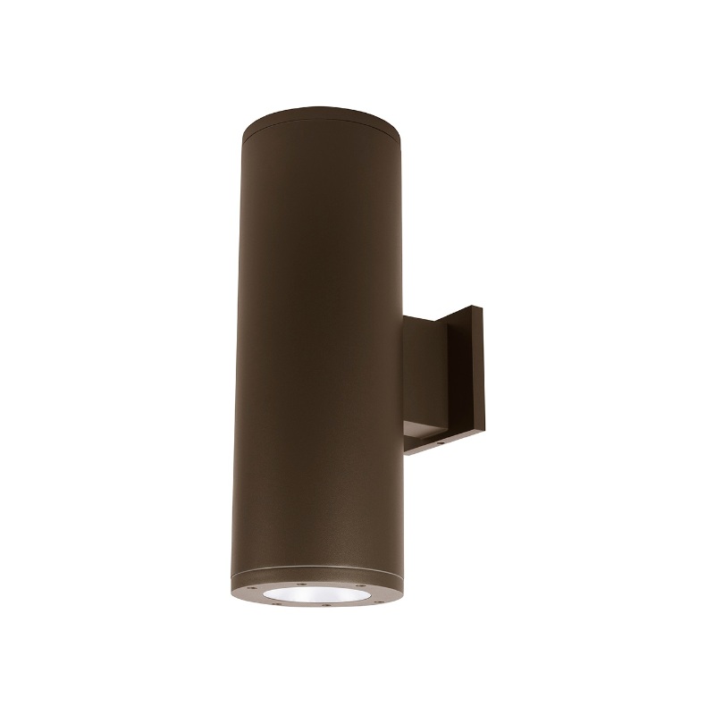 WAC DS-WE06EM Tube Architectural 6″ 35W LED Extended Single Wall Mount with Emergency Backup Battery, Away From The Wall