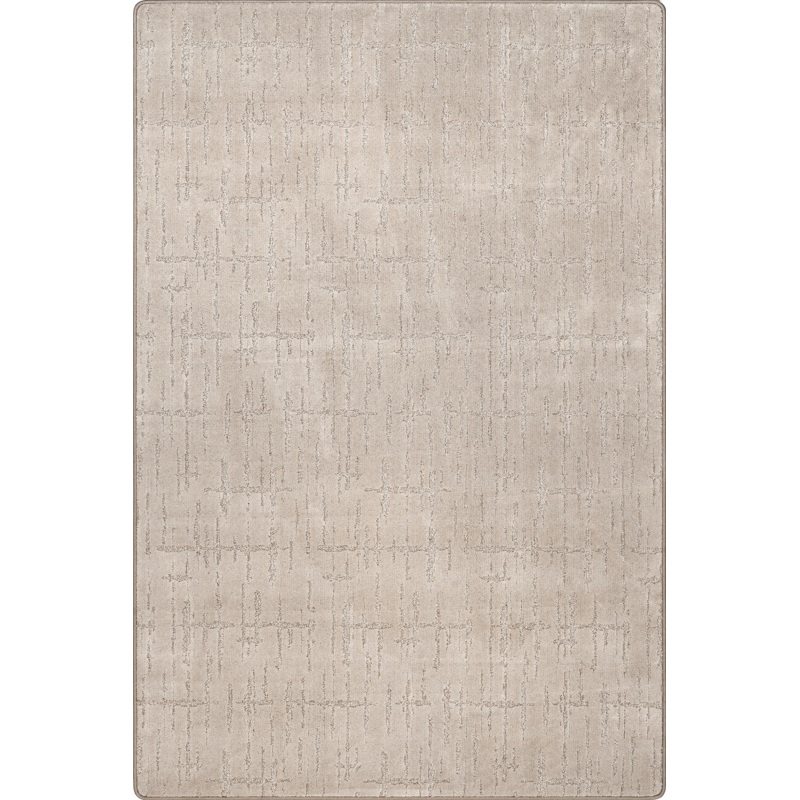 Ibis Crosshatch Custom Rug | Light Brown