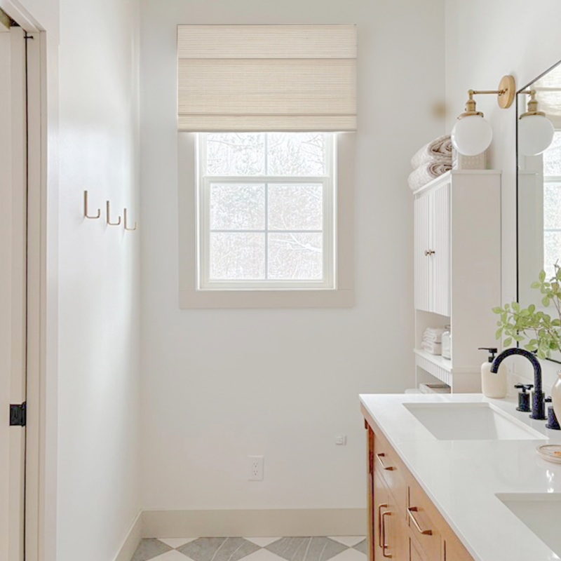 Ivy Woven Bamboo Blinds & Shades | Bone White