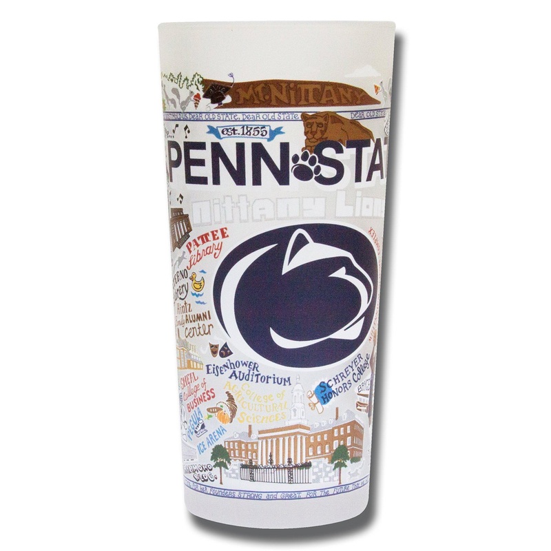 Penn State University Collegiate Drinking Glass