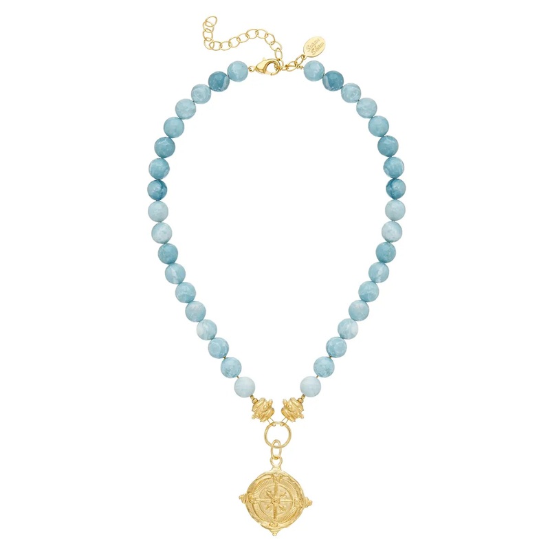The Nellie Compass Necklace