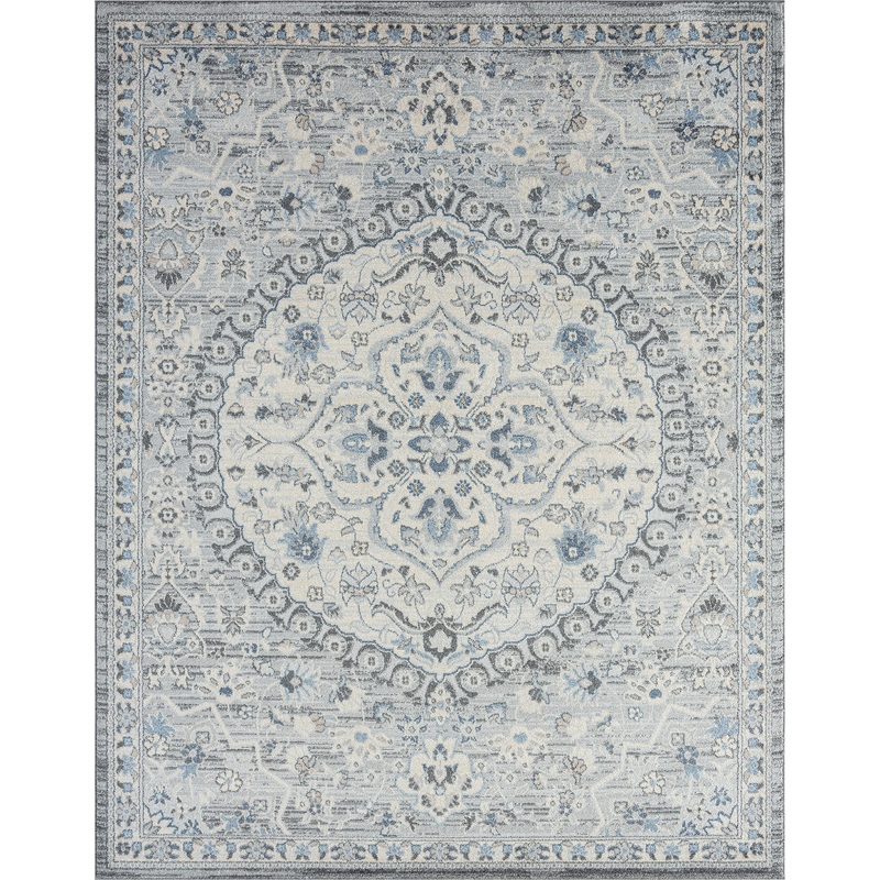 Tuscany-TUS11 Cut Pile Synthetic Blend Indoor Area Rug by Tayse Rugs
