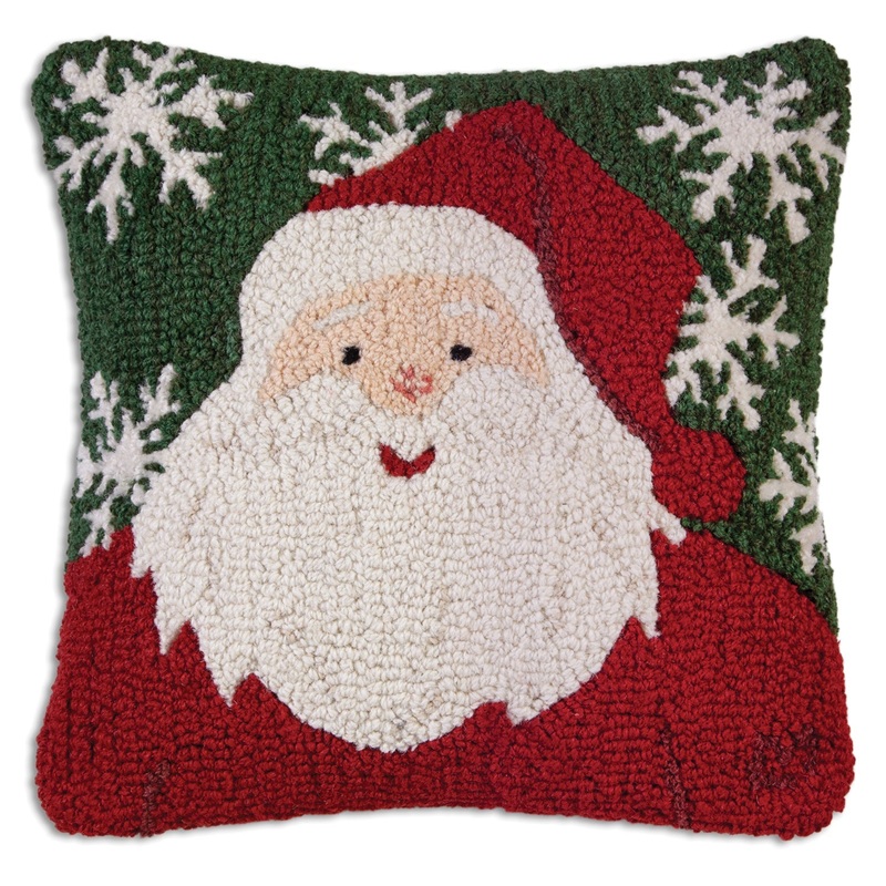 Winter Santa – 18″ x 18″