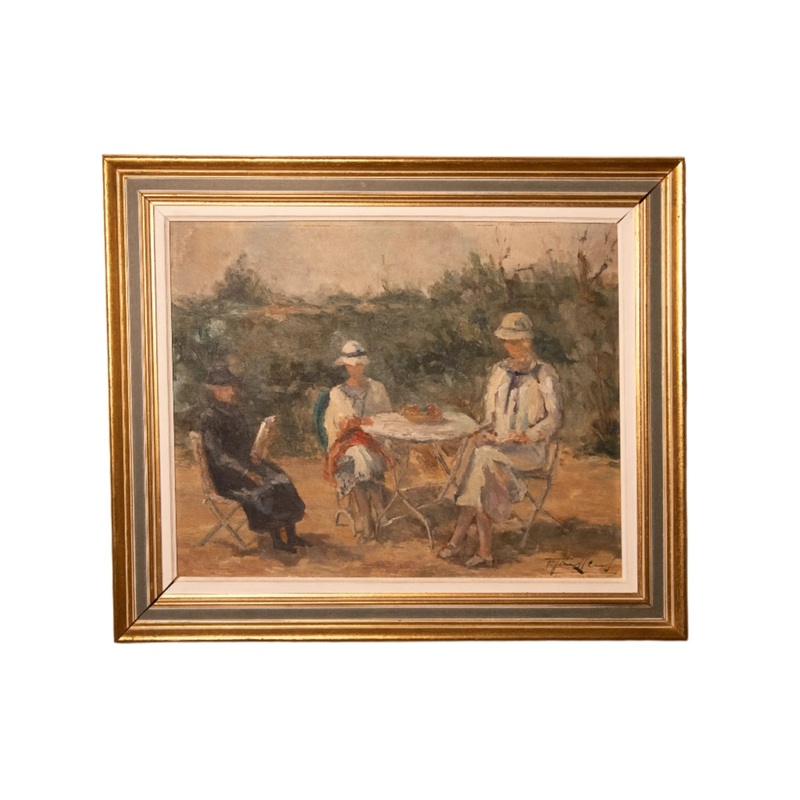 Early 20th Century English Countryside Oil Painting | Signed
