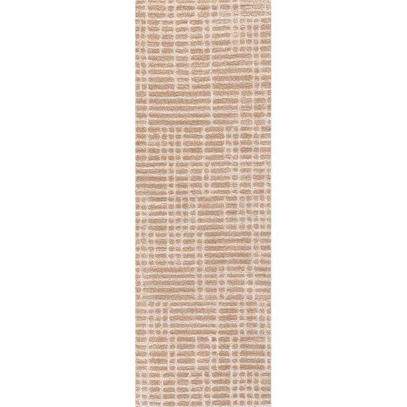 Gio Crosshatch Wool Rug | Beige