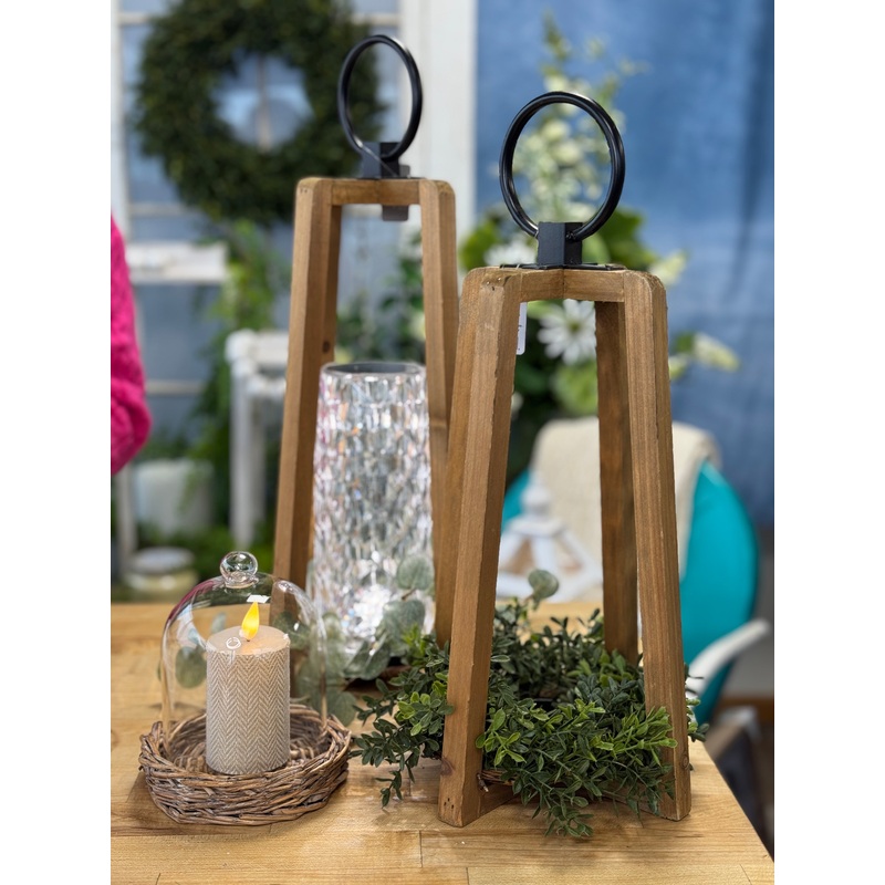 Wanda Candleholder Lantern -2 Sizes