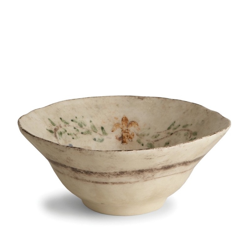 ARTE ITALICA: Medici Salad Bowl (9.25″ Diam)