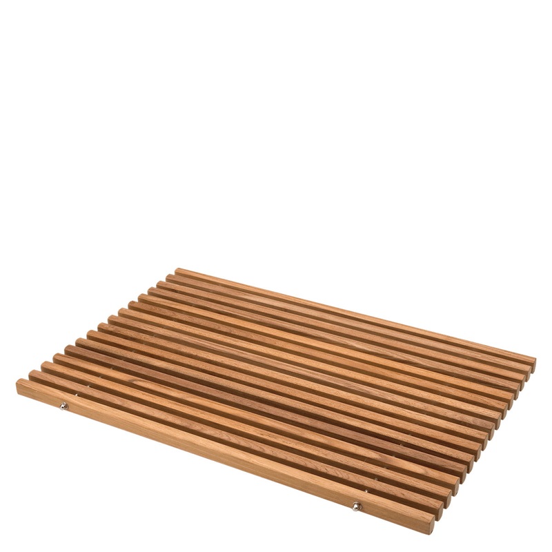 Dania Mat, Teak & Stainless Steel