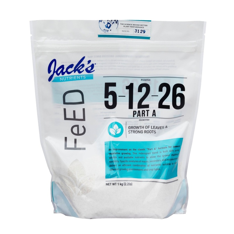 Jacks Hydroponic 5-12-26 Professional Fertilizer Part A