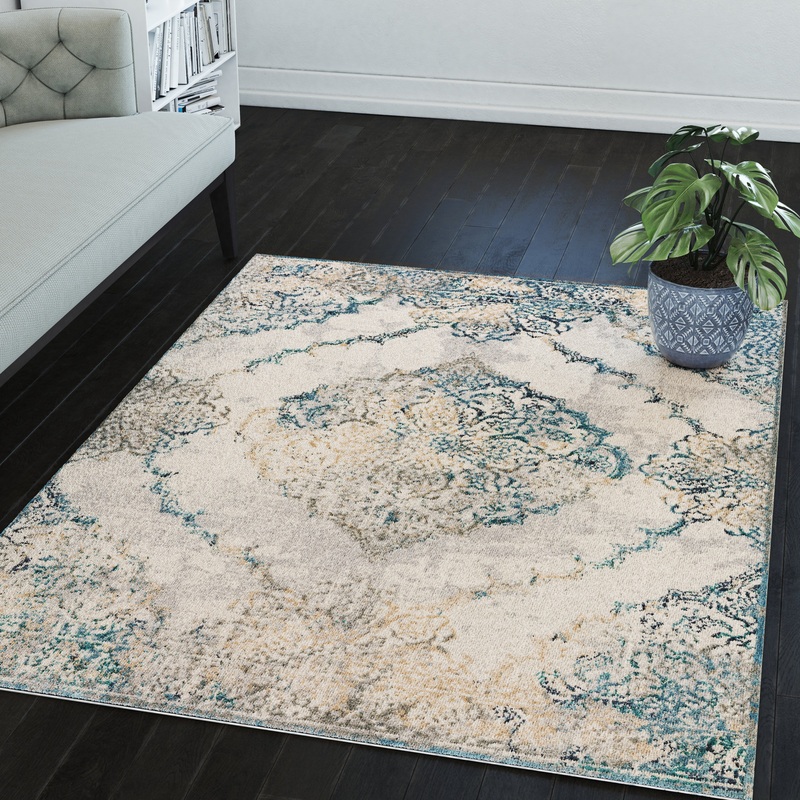 Karma KM23 Machine Woven Synthetic Blend Indoor Area Rug by Dalyn Rugs