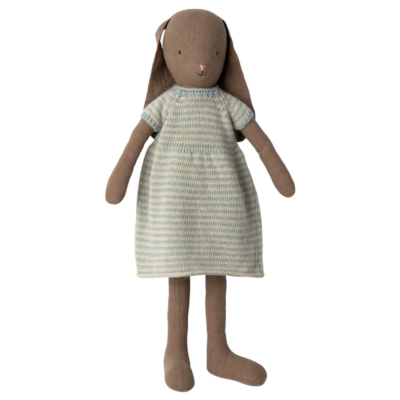 Maileg Bunny Size 4 Brown – Knitted Dress