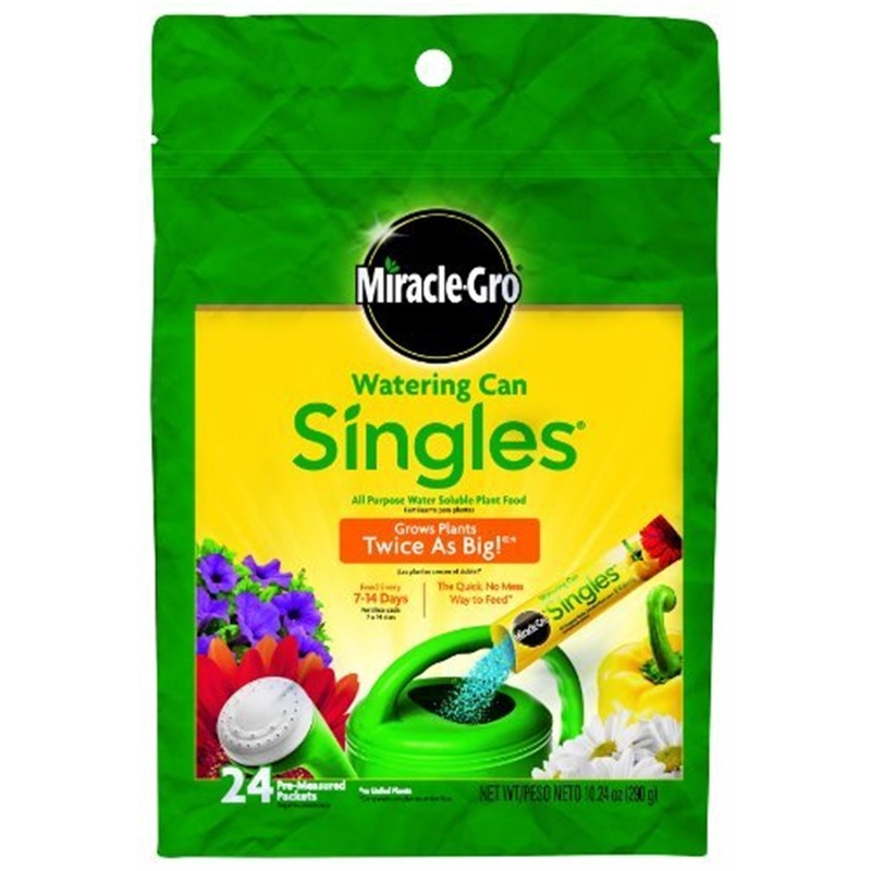 Miracle-Gro Watering Can Singles – Includes 24 Pre-Measured Packets