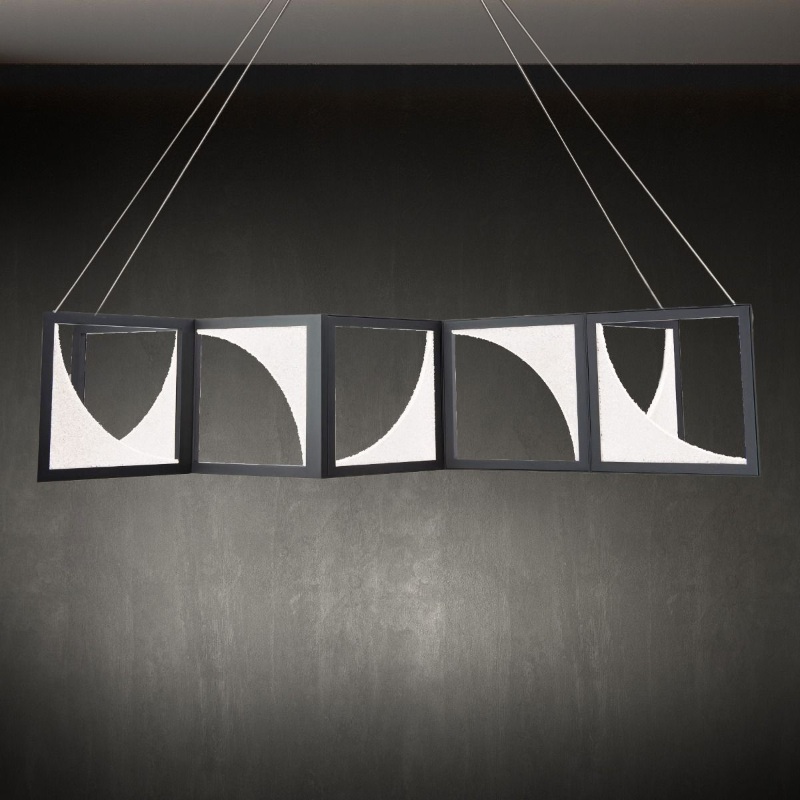 Schonbek Beyond BPD94261 Luna 1-lt 61″ LED Linear Pendant