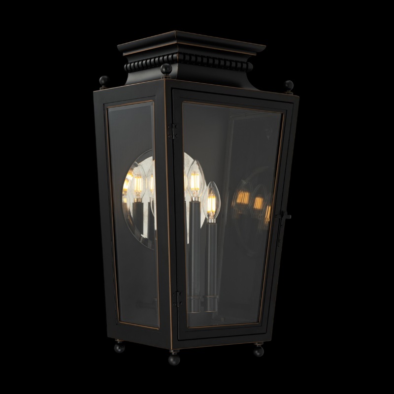 Schonbek SW31523 Milton 4-lt 23″ Tall Outdoor Wall Sconce