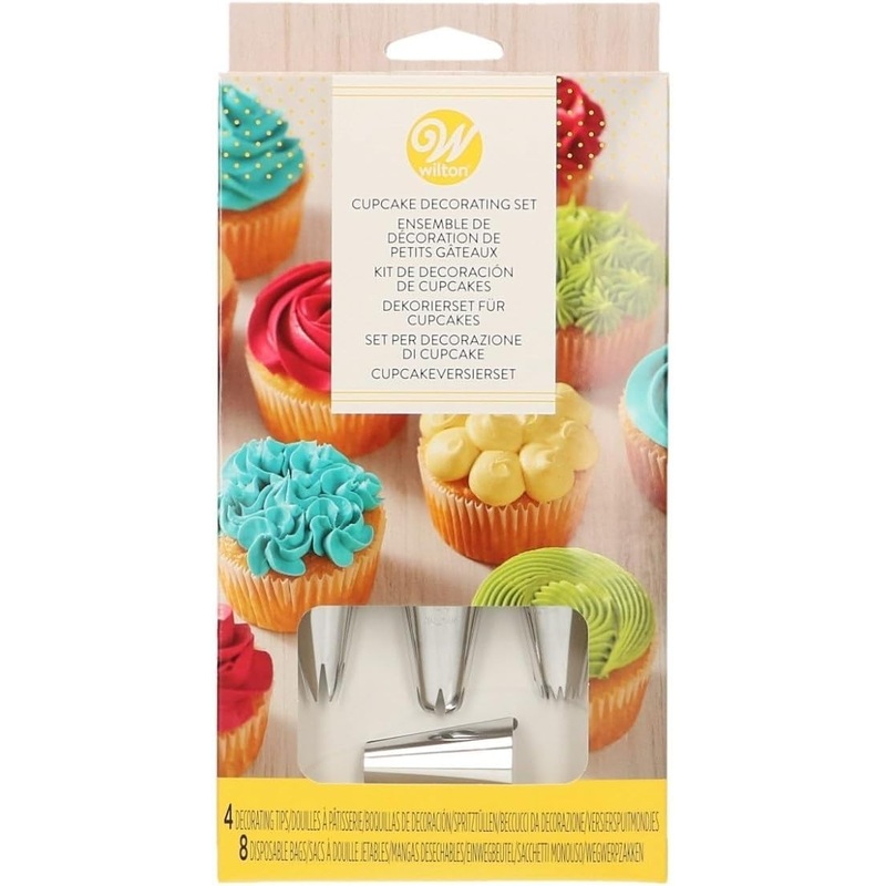Wilton Cupcake Decorating Icing Tips, 12pc. Set
