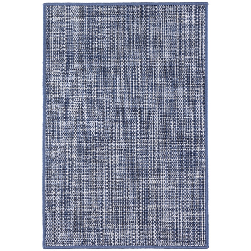 Fusion Handwoven Indoor/Outdoor Custom Rug | Blue