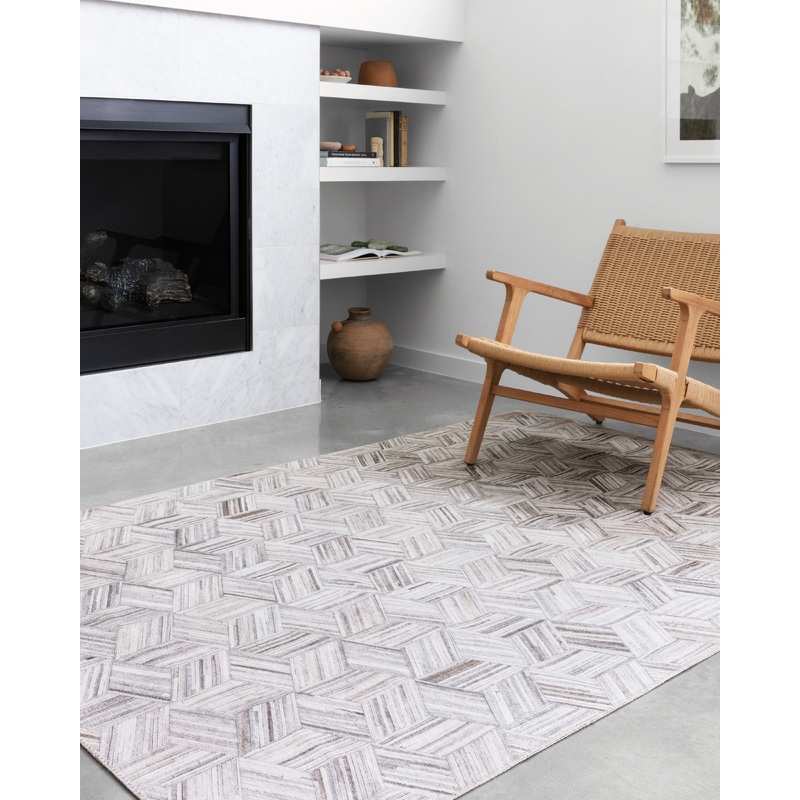Loloi II Maddox Rug | Lt Grey / Ivory