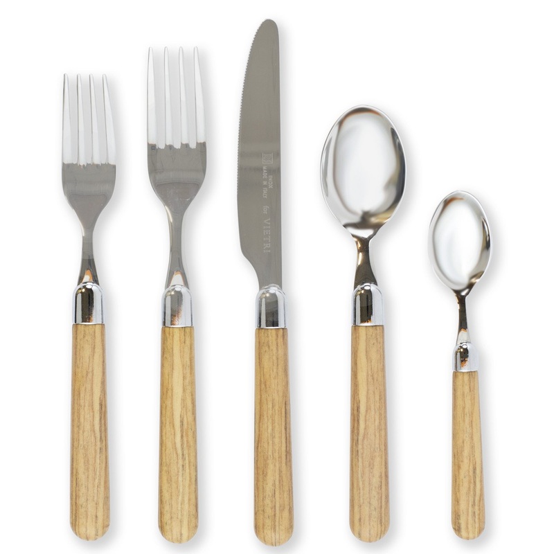 VIETRI: Albero Oak Five-Piece Place Setting