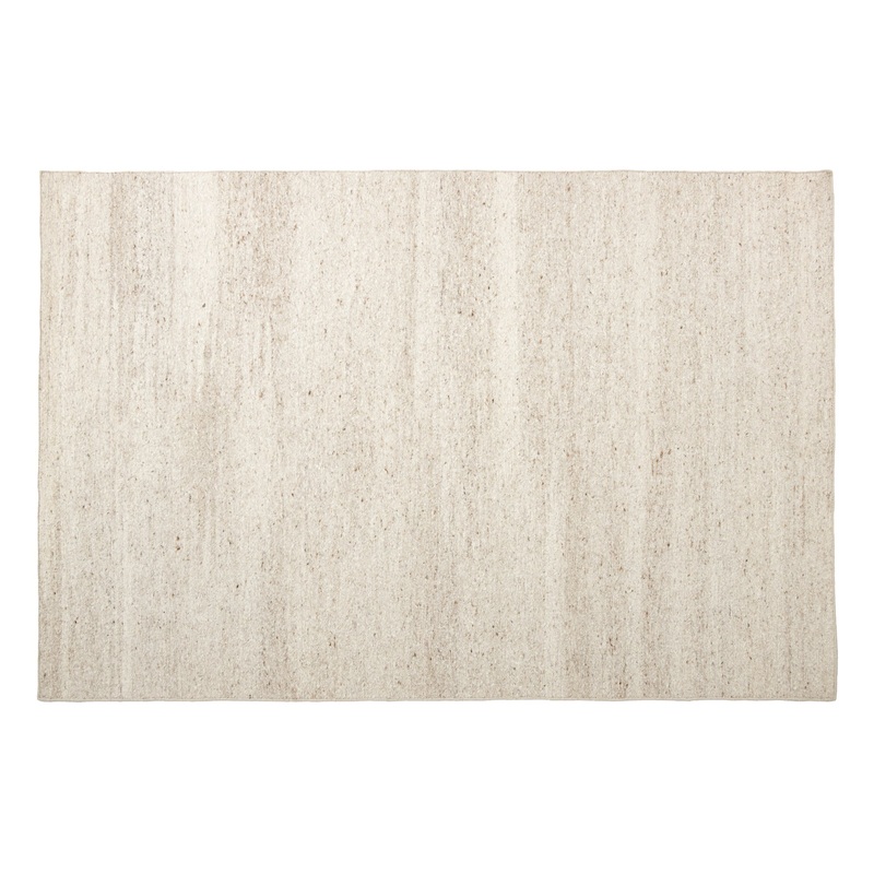 Wool Soumak Rug in cream – Custom – 4′ Wide