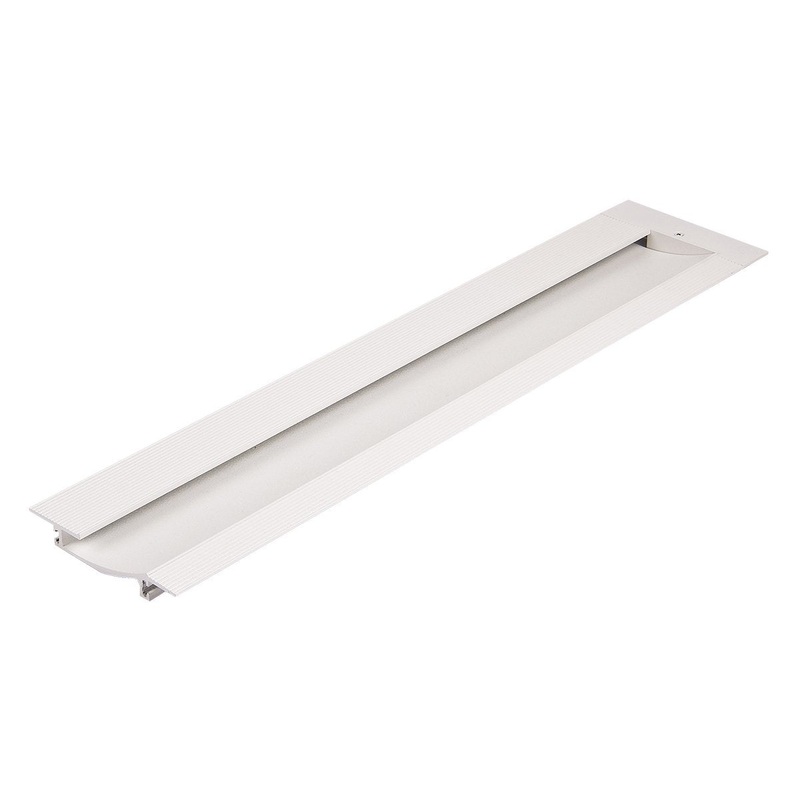 Asymmetrical 8 Foot Linear Architectural LED Recessed Channel