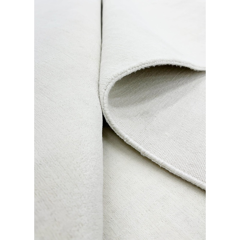 CASHMERE LUXE SOLID 6MM CUT PILE NATURAL WHITE