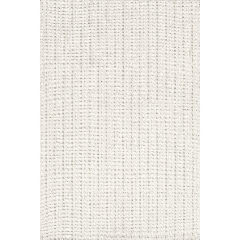 Sailor Handwoven Striped Rug | Ivory