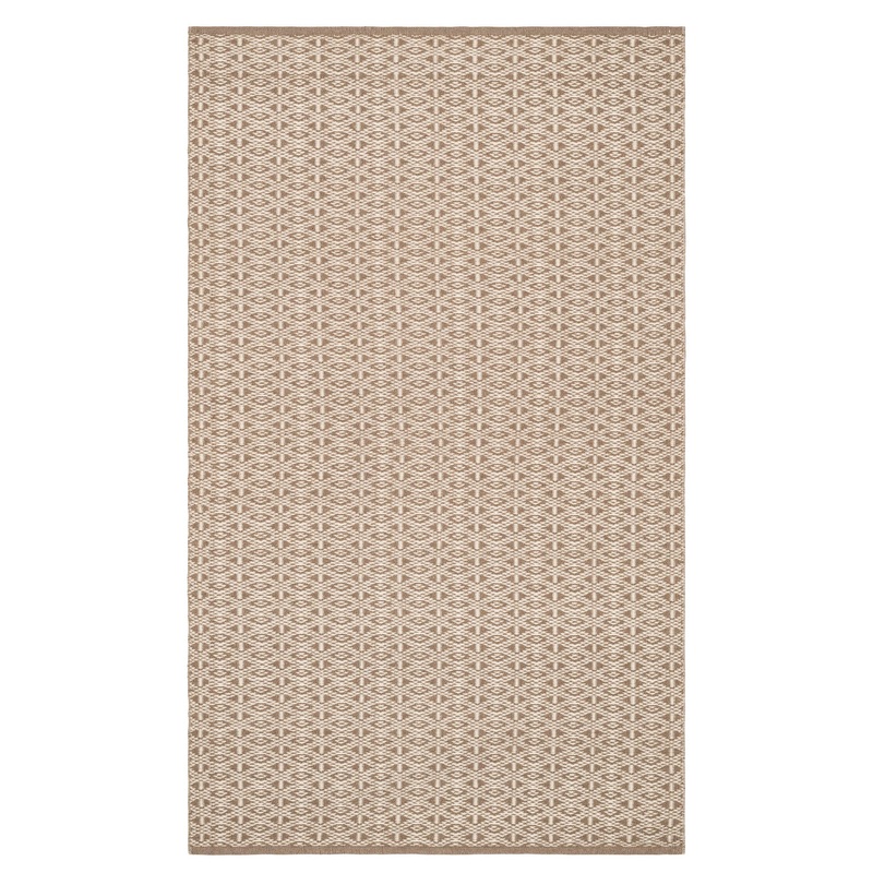 Bare Handwoven Cotton Rug | Natural