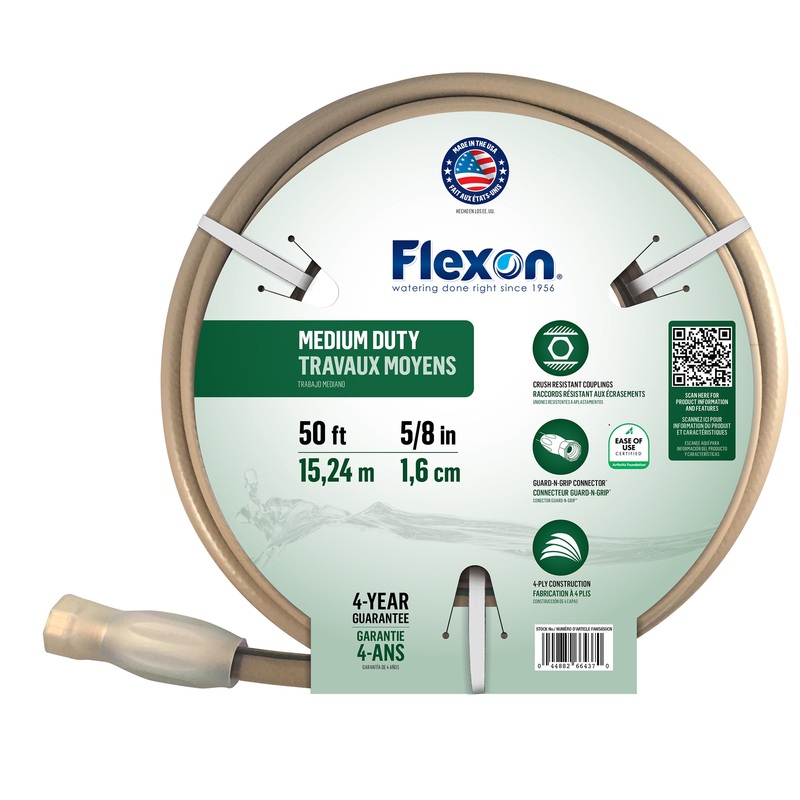 Flexon 50 ft. All-Weather Rubber & Vinyl Hose