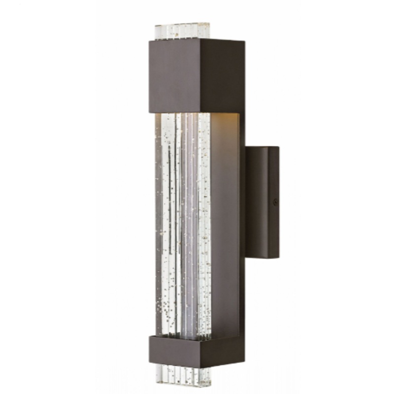 Hinkley 2830 Glacier 1-lt 16″ Tall LED Outdoor Wall Sconce