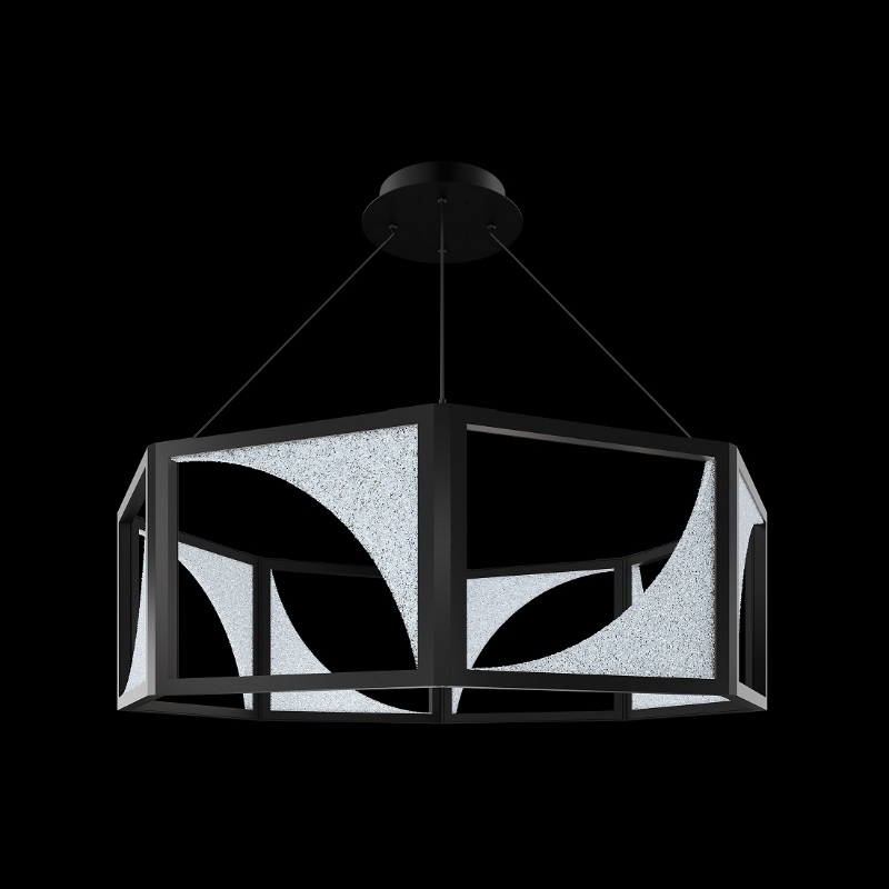 Schonbek Beyond BPD94236 Luna 8-lt 36″ LED Pendant, CCT Selectable