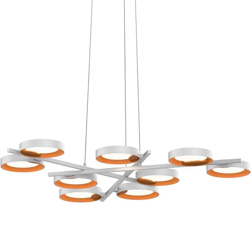 Sonneman 2656 Light Guide Ring 9-lt 48″ LED Chandelier