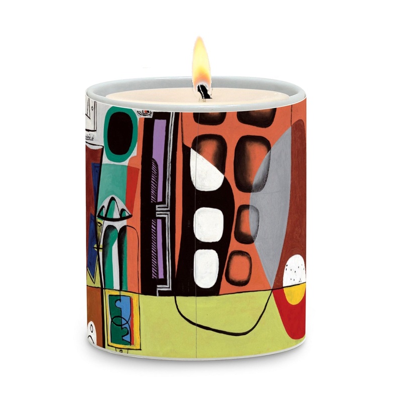 SUBLIMART: Modernism – Porcelain Soy Wax Candle (Design #PIC36)